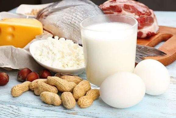 Erdnuss und andere Proteinprodukte